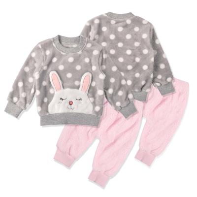 China Baby boutique anti-shrink coral fleece clothing sets winter clothes for babies wholesale price for sale