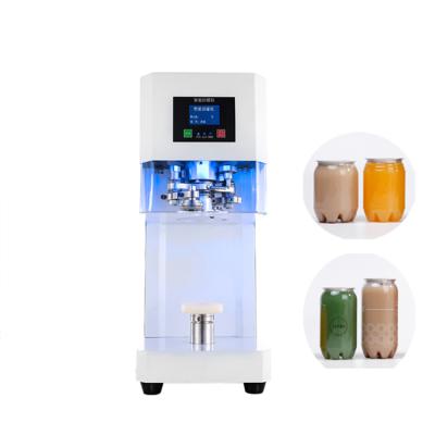 China Beverage All Neck PET Can OEM Commercial Pet Bottle And Can Sealing Beer Can Sealing Machine for sale