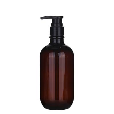 China Cosmetic Refillable Plastic Lotion Bottles Body Wash Massage Oil Hand Soap Shampoo for sale