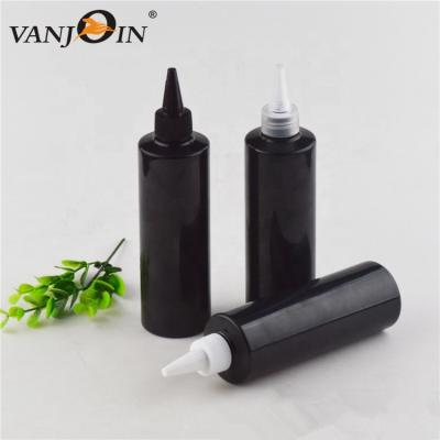 China BEAUTY PACKAGING plastic squeeze bottle with tip cap, plastic hair color applicator bottle, squeeze bottle for sale