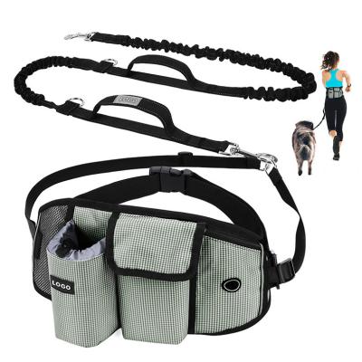 China Waterproof High Quality Customizable Outdoor Dog Walking Pet Fishing Sports Belt Fanny Pack Led Waist Bags For Man for sale