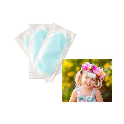 China Hot Sale External Fever Correction Gel Cooling Patch For Baby And Adults for sale