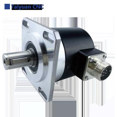 China Hot Sale 5815 Position Sensor Solid Shaft 68mm Square Flange Rotary Incremental Encoder For Automation Machine for sale