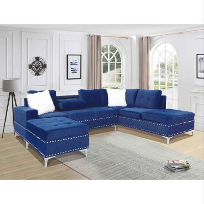 China Modern Reversible Sectional Pvc Fabric Sofa Chair Sofa Bed With Storage for sale