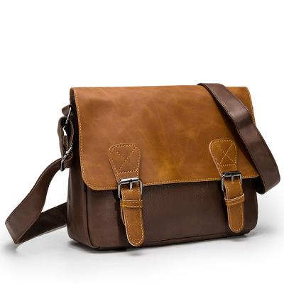 China Waterproof Shockproof Dustproof Leather Computer Briefcase Men - 12 Inch PU Messenger Bag Laptop Suitcase for sale