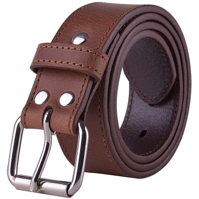 China Wholesale High Quality Outdoor Hunting Genuine Leather Belt Classic Military Training Gun for sale