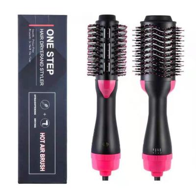 China Multi-Function Hot Hot Airbrush Salon Hair Tool Hot Hair Dryer Hair Straightener Straightener Brush One Stage Adults Electric Comb for sale