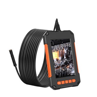 China Boroscope Camera P40 8mm Screen Camera Waterproof 8 LED Lights 4.3inch Video Inspection Camera HD Industry Endoscope Borescope Camera for sale