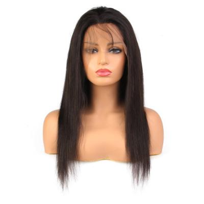 China Lace Front Human Hair Wigs Straight Pre Plucked Hairline Baby Hair 8-24 Inch Malaysian Wigs 130% Remy Human Hair Lace Front for sale