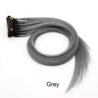 China Silky Straight Wave Double Cuticle Pulled High Quality Wholesale Aligned Remy Hair 6D Pre Bonded Brazilian Hair 0.5g/s for sale