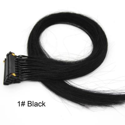 China Wholesale Silky Straight Wave 6d Pre Bonded Hair Extensions Real Hair Natural Black Tape In Hair Extensions for sale