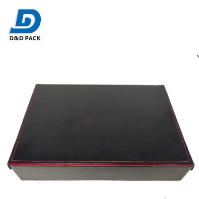 China Fashional Computer Glass Tray Velvet Coating Black Color Screen Tray Glass Display Tray for sale