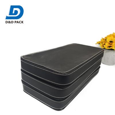 China Fashional Computer Glass Tray PU Zipper Tray MDF Glass 10pcs for sale