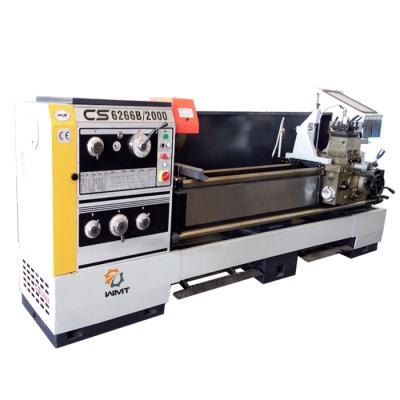 China Heavy Duty Machinery Repair Shops CS6266B Engine Lathe With Big Shaft Hole for sale