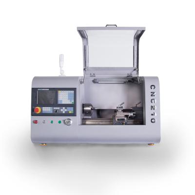 China Building Material Shops CNC210 Mini CNC Lathe For Hobby And School Education 1 Buyer for sale