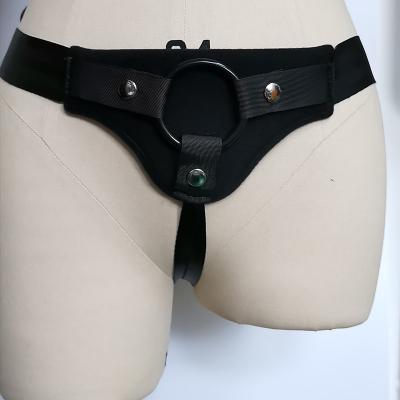 China Adjustable Leather Male Chastity Belt High Pleasure Adult BDSM Strap On Harness For Men Sex Game Play For Adult High Pleasure for sale