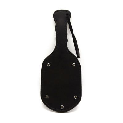 China Adult Pleasure Japan SM BDSM Adult Male Sex Bondage Leather Spanking Paddle For Adult Game Fetish for sale