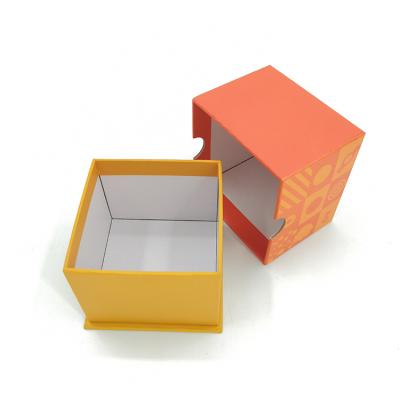 China Wholesale Recyclable OEM Customized Printing High Quality Cardboard And Raw Paper Square Lid Box Packaging For Gift for sale