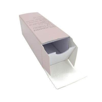 China Recyclable Printed Custom Paper Packaging Cardboard Box Logo Serum Packing Skin Care Cosmetic Box for sale