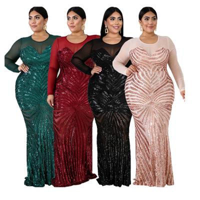 China Wholesale Anti-static Mother Of The Bride Clothing Women Casual Dresses Plus Size Maxi Long Dress for sale