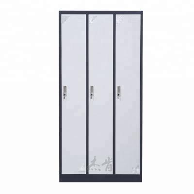 China Adjustable (height) Detachable Wardrobe Metal Clothes Locker Steel Student Locker for sale