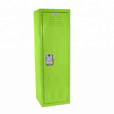 China Adjustable (height) Piano hinge single door kids cabinet with secure three point latching for sale