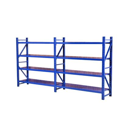 China Modern Metal bars plate shelf painting storage angle iron rack for shop for sale