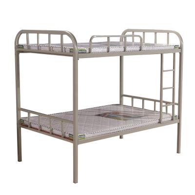 China Modern Cheap mini wrought iron double over double twin bunk bed parts frames with stairs for sale