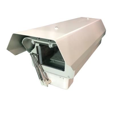 China Aluminum Alloy Large Size Outdoor Box Camera Housing CCTV Camera Housing With Wiper for sale