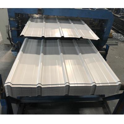 China High Strength Roof Color Coated Ppgi Structural Steel Plate Galvanized Steel Sheet T-Shape Roof Tile for sale