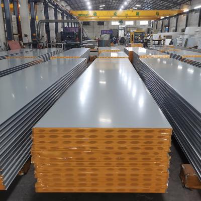 China Factory price of 1150MM/950MM clean room sulfur oxygen magnesium sandwich panel for wall for sale