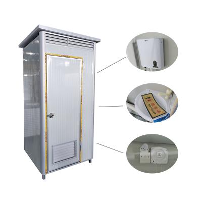 China Modern Portable EPS Prefab Movable Easy Installation Mobile Public Toilet for sale