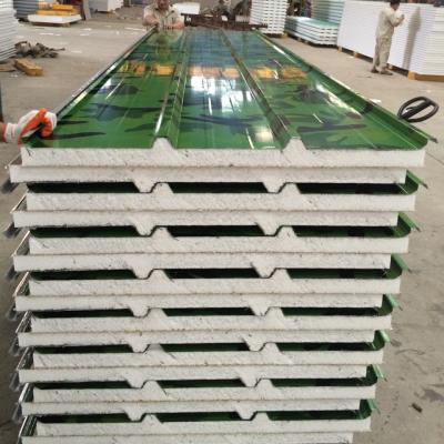 China Contemporary Factory Price Easy To Install 75mm Water Proof Sandwich Wall Panel Insulated EPS Sandwich Panel for sale