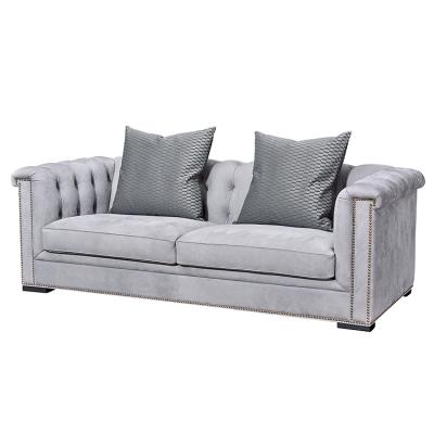 China Modular Sofa Living Room Multifunctional Fabric Sofa Direct Manufacturer Two Seat Modern Sofa 5 Sets Chesterfield American Style for sale