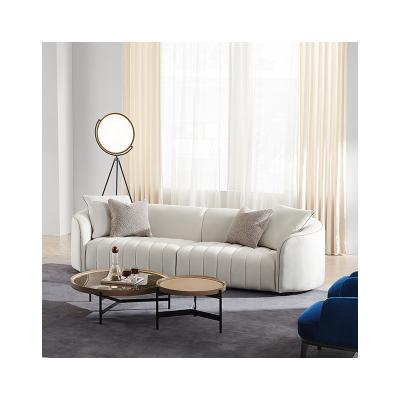 China Home Living Room Modular Sofa Linen Fabric Furniture Simple Design Sofa for sale