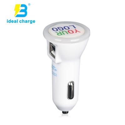 China MP3/MP4 Player Mobile Phone Accessories 12V Car Charging With Logo Dual USB for sale