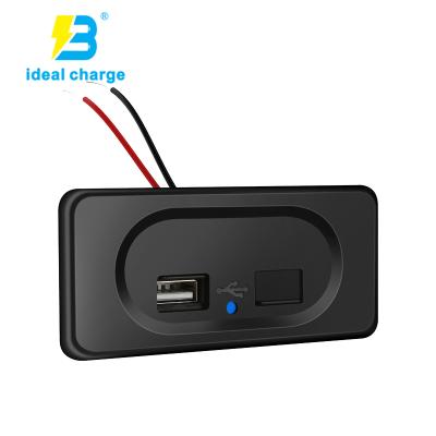 China Bus /Car/ Marin /ATV /Truck/ rv bus chair mounting usb charger for common passengs 12v 3.1A usb bus charger for sale