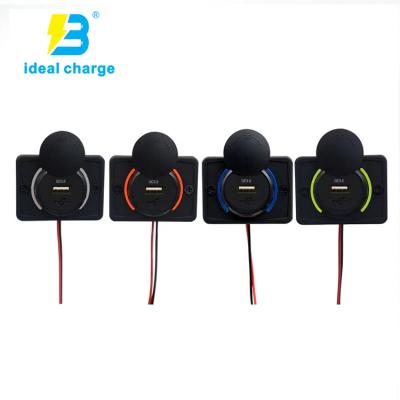 China 12V Plug 12V Fast Car USB Charger ABS 3.0 USB MP3 Player Samsung Charger Charging Station for sale