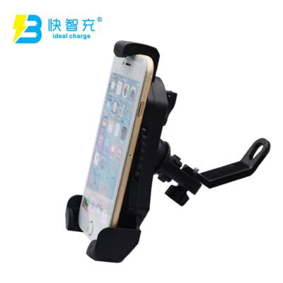 China ABS Rearview Mirror Mobile Phone Holder For Electric Bike Motorcycle for sale