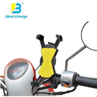 China Original ABS Factory Gps Motorcycle USB Phone Charger Waterproof With 4 Legs Phone Holder for sale