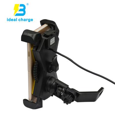 China Multi Function Cell Phone Holder Motorcycle With USB Charger Mobile Holder For Bicycle UCH-06M for sale