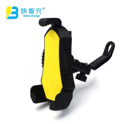 China ABS Rearview Mirror Phone Charger Bike Bicycle Motorcycle Smartphone Mount Holder for sale