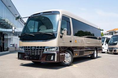 Cina Toyota Coaster autobus turistico da 12 posti, autobus da lavoro, autobus di accoglienza, benzina, trazione posteriore, cambio manuale 4×2 in vendita