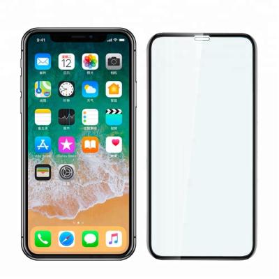 China Excellent Full Cover 2.5D Quality Silk-Copy / Silk-Copy 9H Tempered Glass Screen Guard Anti-scratch For iPhone X Xs Xr X pro 11 11pro max max for sale