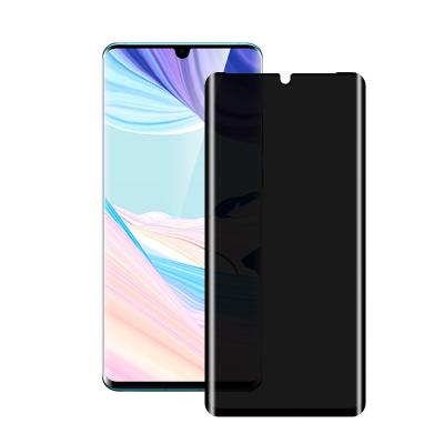 China Anti Privacy 9H Hardness Full Cover Anti Spy Scratch Tempered Glass For Huawei P30 lite Screen Protector for sale