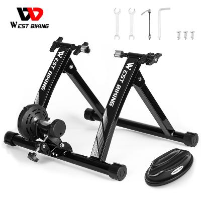 China Wholesale Cycling Indoor Trainers WESTERN BIKERS Durable Accessories Training Roller Bike Indoor Trainer Bike Home Trainer Foldable Bicycle Roller Trainer for sale