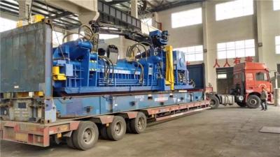 China Automatic Portable Baler 21.5mpa 260hp / Scrap Baling Press Machine for sale