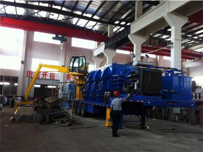 China Prensa de compressão da sucata com controle manual do PLC do sistema operacional à venda