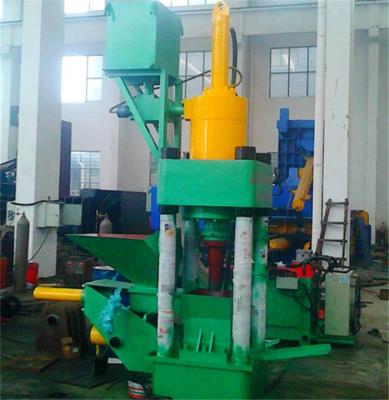 China Steel Aluminum Metal Chip Briquetting Machines No Vibration Semi Automatic for sale