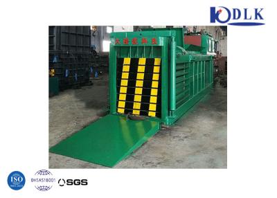 China Hydraulic Semi Automatic PLC Horizontal Cardboard Baler for sale